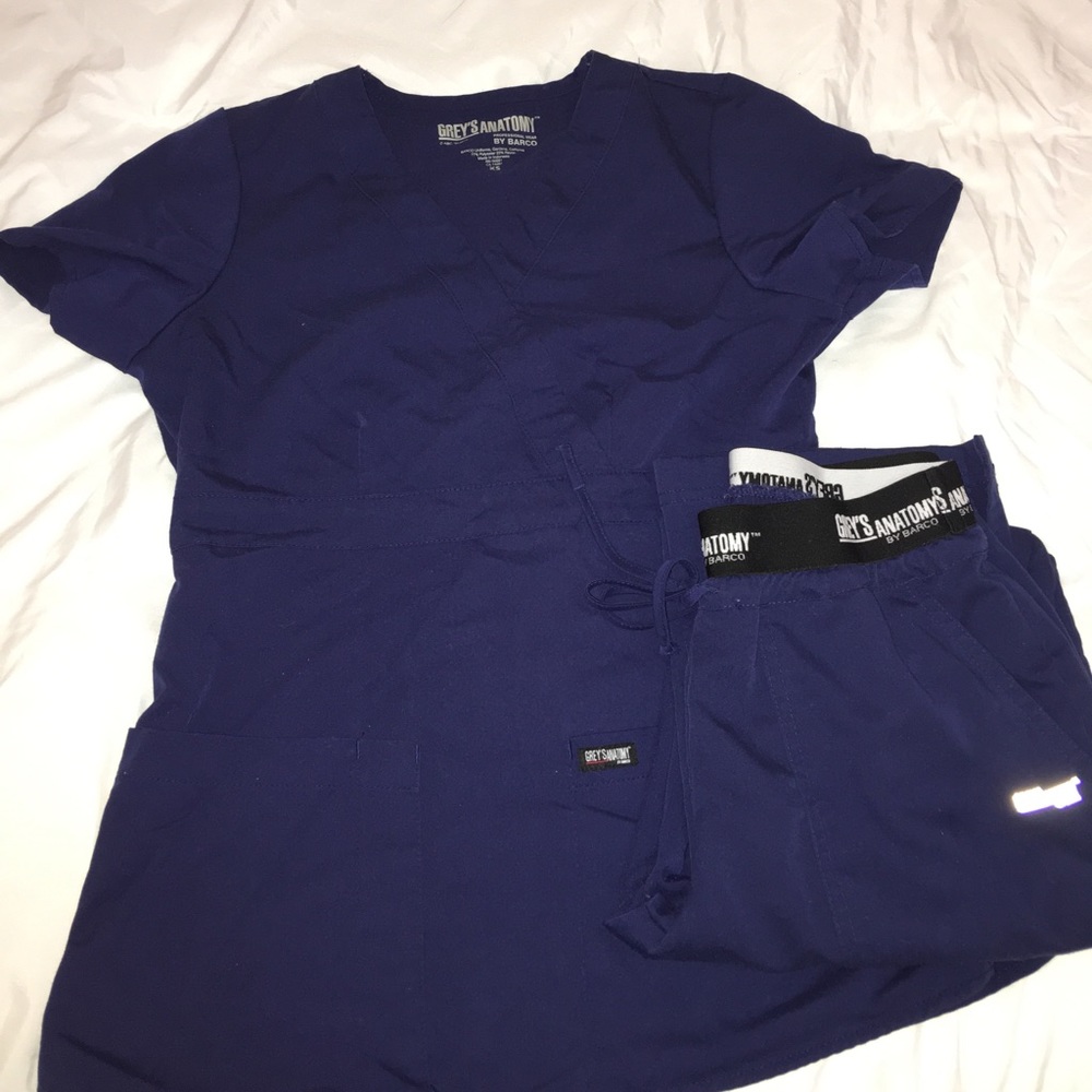 Grey’s Anatomy Scrub Set XS Indigo
